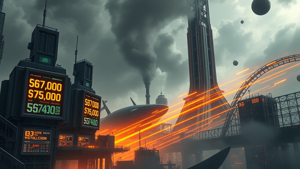 🤯 Биткоин снова пытается зацепиться за $67 000! Что дальше?