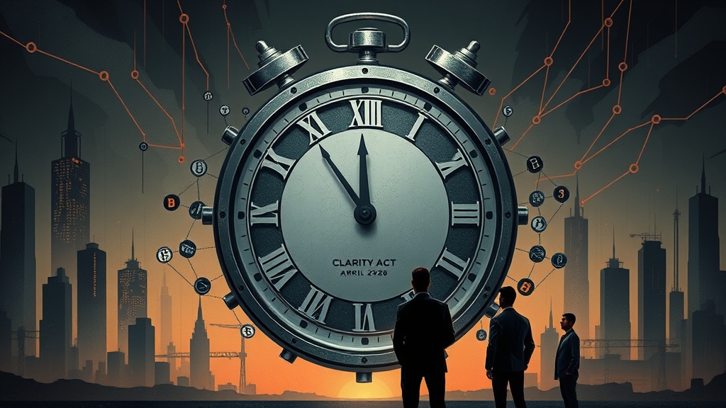 ⚡️ CLARITY Act в США: ЗАДЕРЖКА ДО АПРЕЛЯ — РЫНОК КРИПТЫ В ОЖИДАНИИ