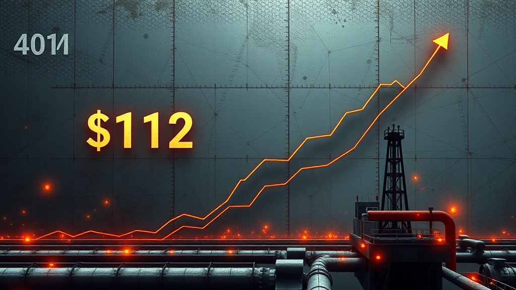 🛢 BRENT ПРЫЖОК ВЫШЕ $112: ГЕОПОЛИТИКА ЗАЖИГАЕТ РЫНОК НЕФТИ