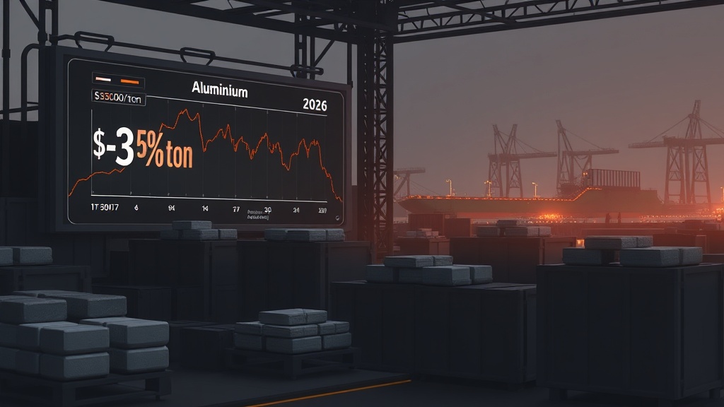 📉 АЛЮМИНИЙ: РЕЗКИЙ КРУПНЕЙШИЙ ОБВАЛ С 2018 ГОДА — ПАДЕНИЕ БОЛЕЕ 8% НА LME