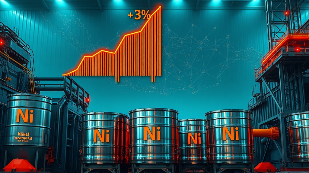 🛢 ИНДОНЕЗИЯ ВВЕЛА НАЛОГ НА ЭКСПОРТ НИКЕЛЯ: ЦЕНЫ РВУТСЯ ВВЕРХ +3%