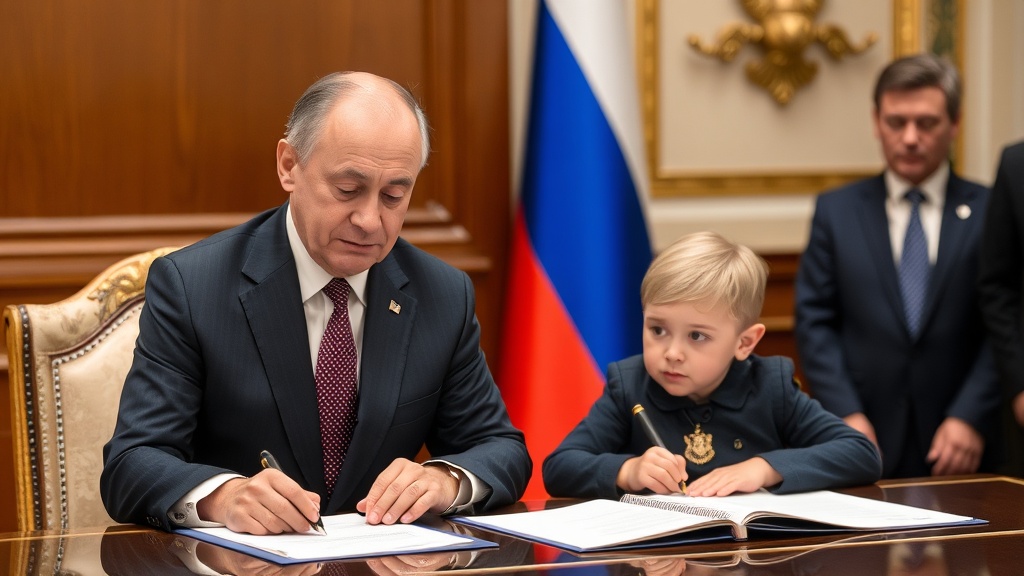 Путин подписал указ о новых мерах поддержки семей с детьми