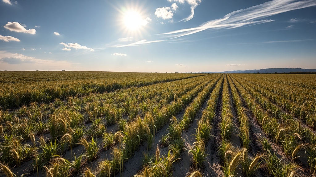 Новое исследование выявляет влияние климата на урожайность сельскохозяйственных культур