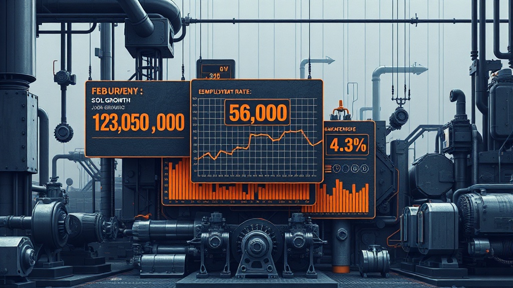 ⚡️ США: ОЖИДАНИЕ ЗАНЯТОСТИ В ФЕВРАЛЕ — РОСТ ТРУДОУСТРОЙСТВА ЗАМЕДЛЯЕТСЯ