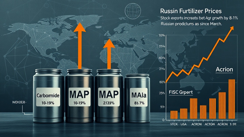 🛢 РОСТ ЦЕН НА РОССИЙСКИЕ УДОБРЕНИЯ ИЗ-ЗА КОНФЛИКТА НА БЛИЖНЕМ ВОСТОКЕ