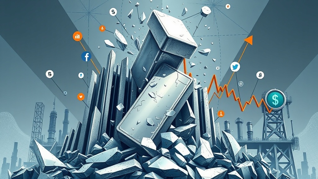 🤯 Серебро рухнуло на 7% — чем это грозит твоему портфелю?