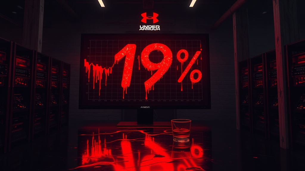 🩸 UNDER ARMOUR — МИНУС 19% ЗА ВЕЧЕР. ГОРИТ?