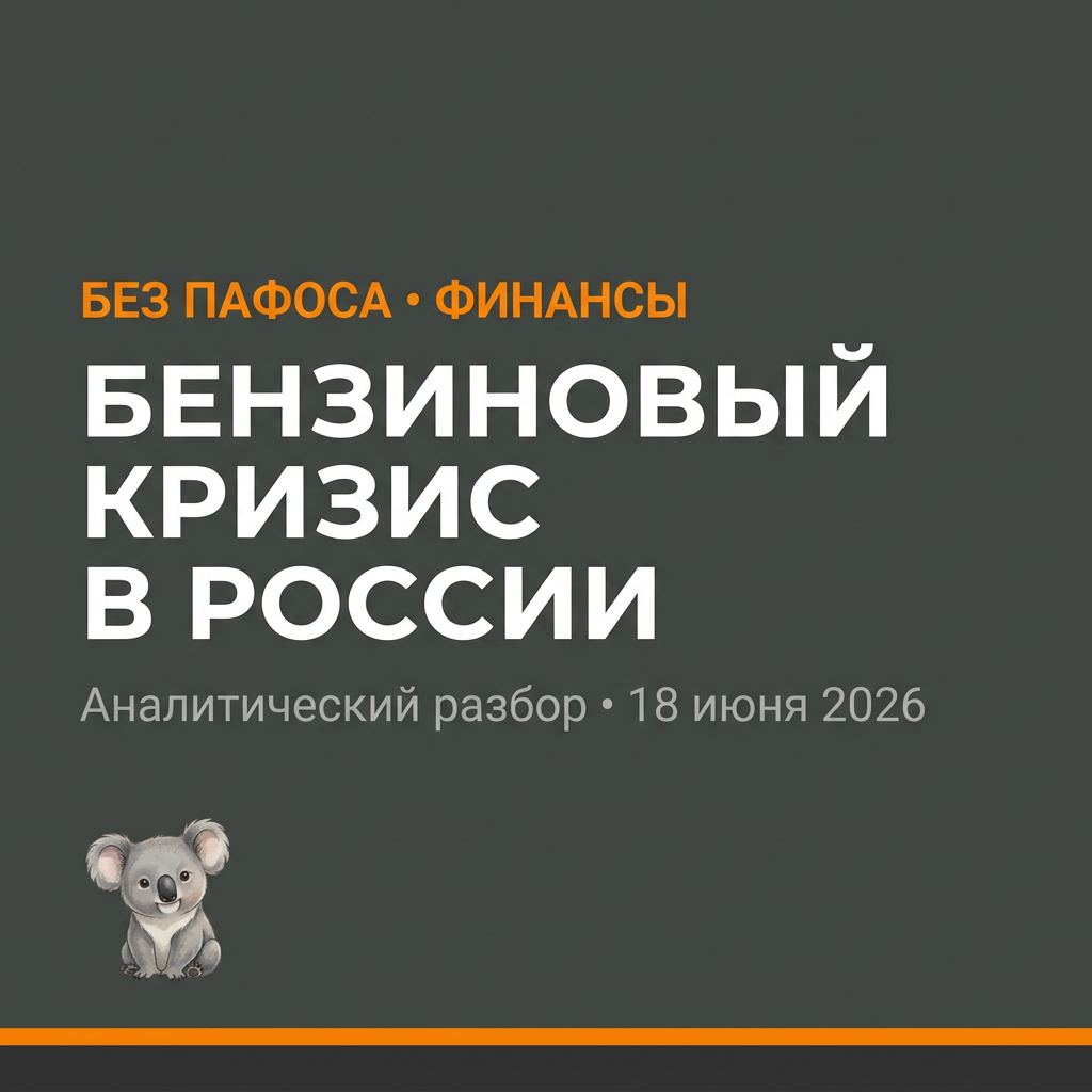Бензиновый кризис в России: структурные факторы, текущая ситуация и сценарный прогноз